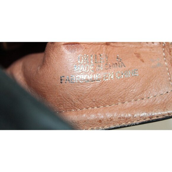 $195 JEFFREY CAMPBELL Womens US 6 Black Leather ORILEY Shoes Ankle Booties Boots - Picture 9 of 11